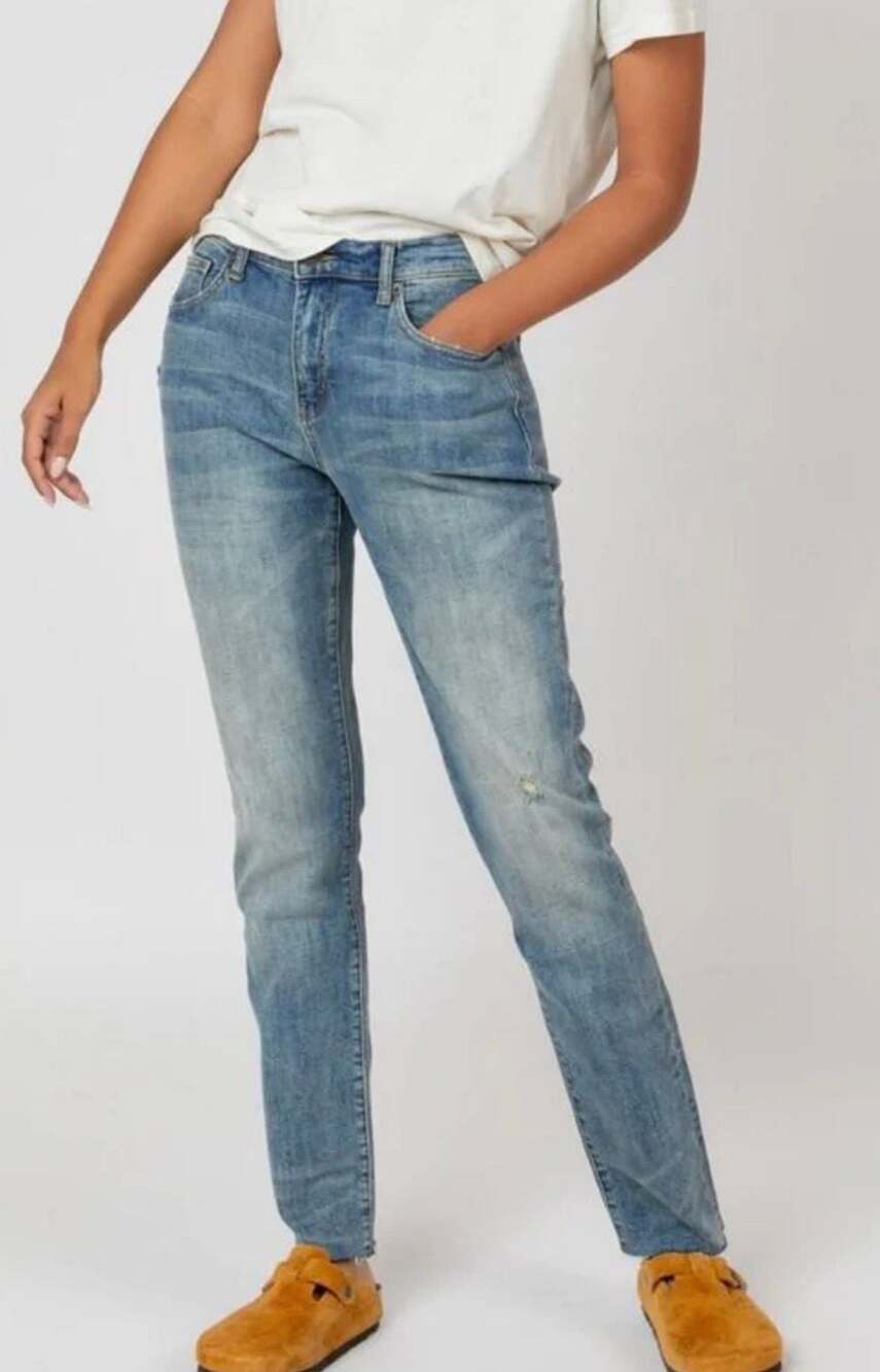 Oliver Logan Crosby Relaxed Taper Jeans Size 28